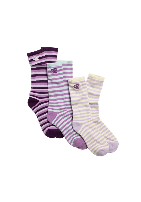 olivia rodrigo striped socks 3-pack
