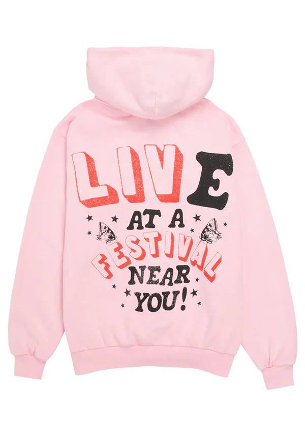 live at a festival near you zip hoodie