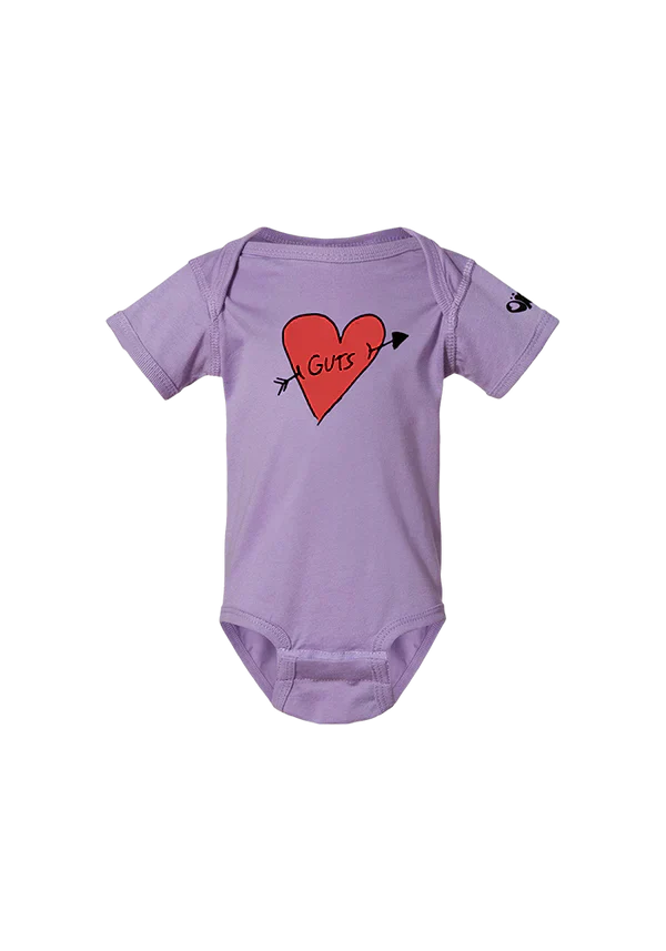 GUTS baby onesie