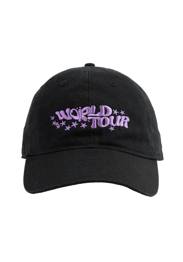 spill ur GUTS live world tour dad hat in black