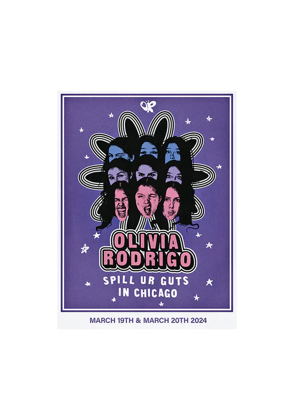 GUTS tour chicago poster