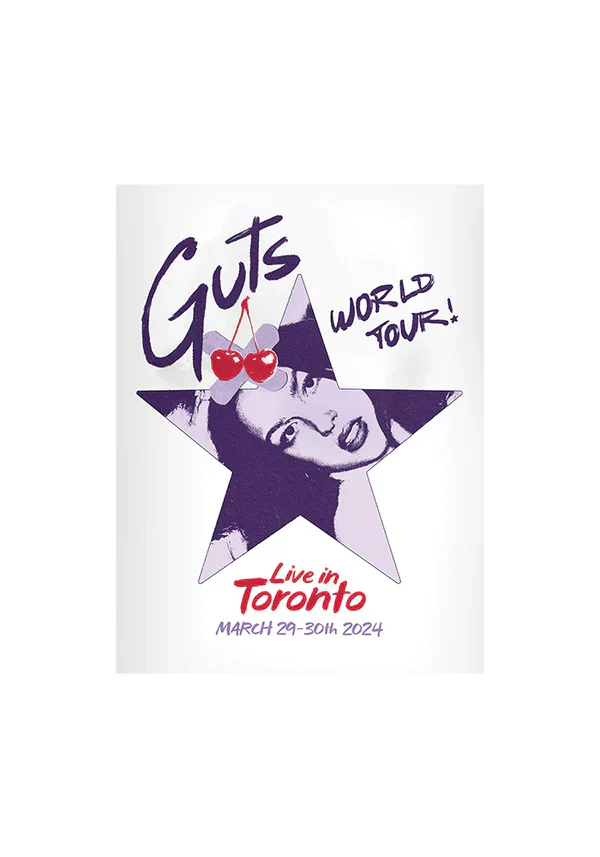 GUTS tour toronto poster