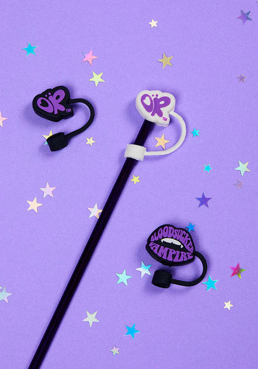 olivia rodrigo straw toppers – set of 3