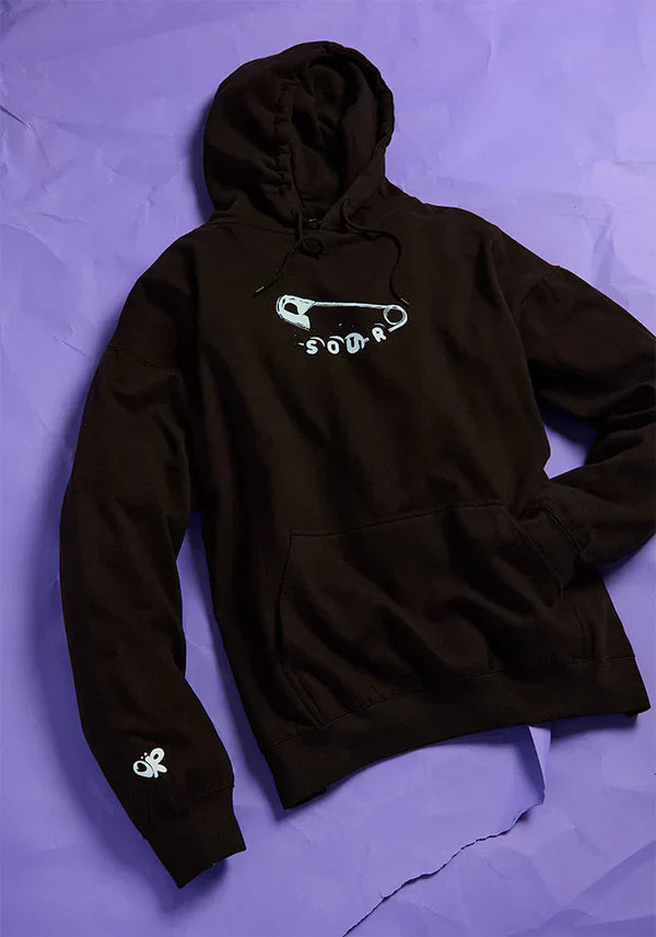 SOUR safety pin tracklist hoodie