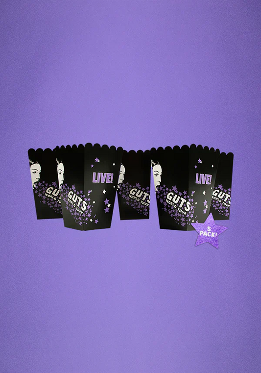 GUTS film popcorn boxes - set of 5