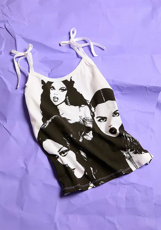 olivia rodrigo tie-string camisole