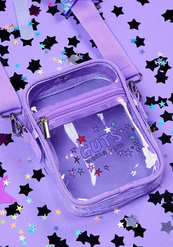 GUTS world tour clear crossbody bag - Alternate View