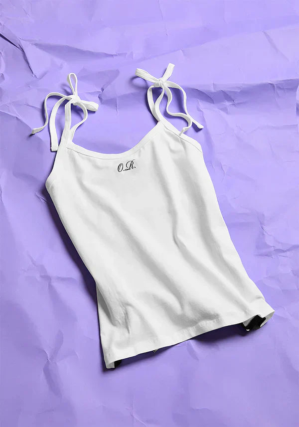 olivia rodrigo tie-string camisole