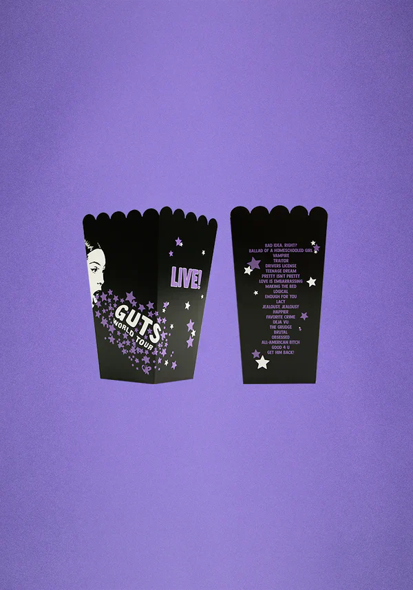 GUTS film popcorn boxes - set of 5