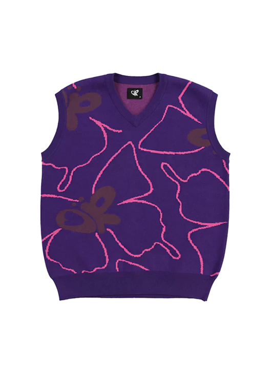 butterfly sweater vest