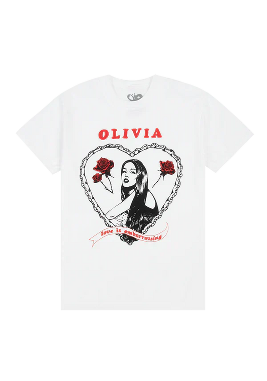 love is embarrassing t-shirt