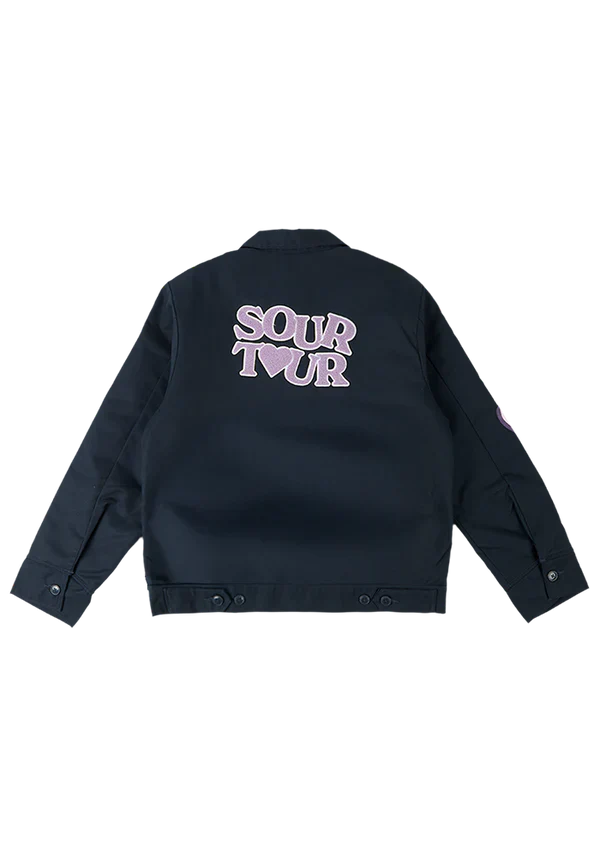 SOUR tour work jacket in black