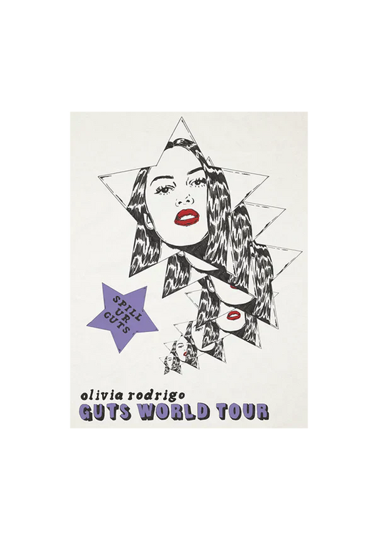 GUTS world tour purple star poster
