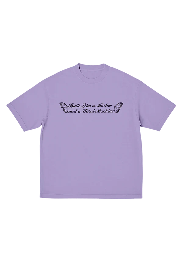 built like a mother t-shirt in violet