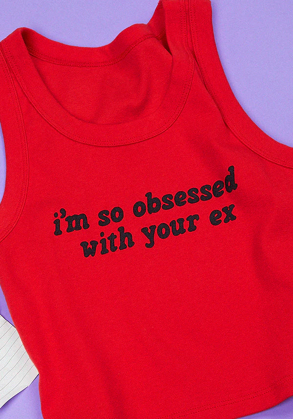 i'm so obsessed with your ex crop tank - Alternate View