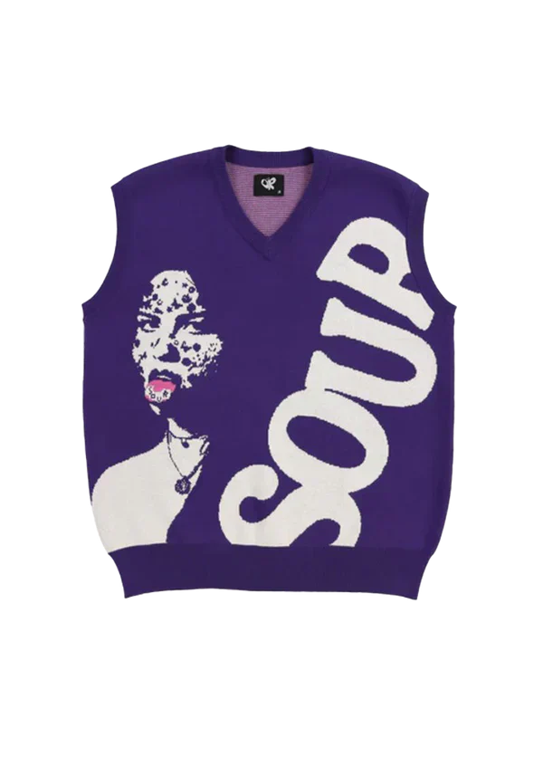 SOUR sweater vest