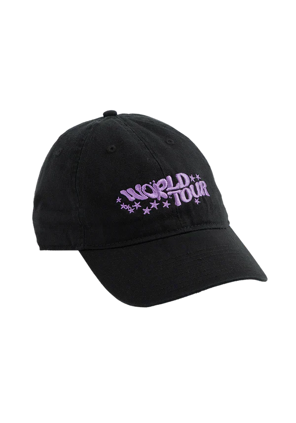 spill ur GUTS live world tour dad hat in black