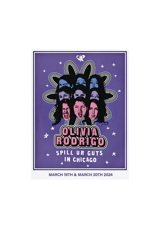 GUTS tour chicago poster