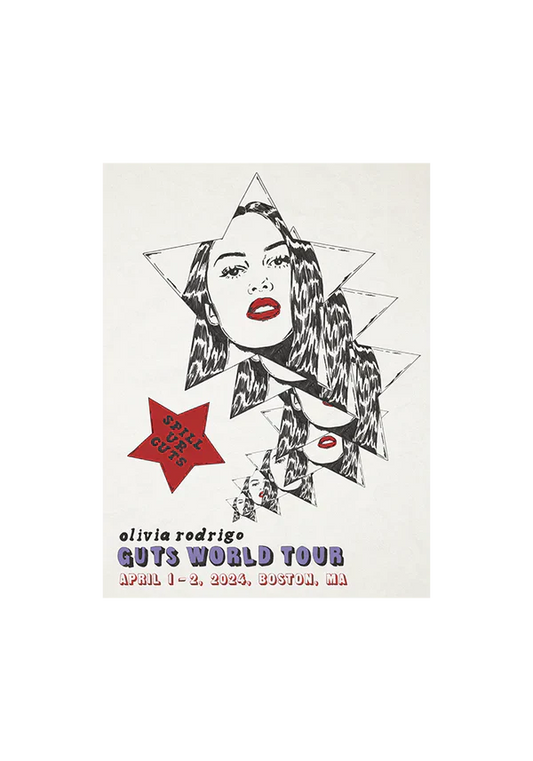 GUTS tour boston poster