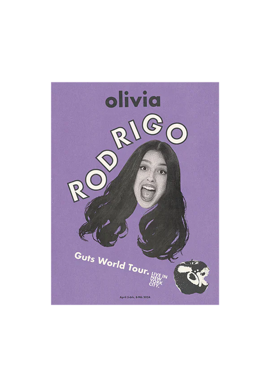 GUTS tour new york city poster