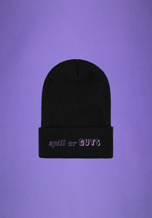spill ur GUTS beanie